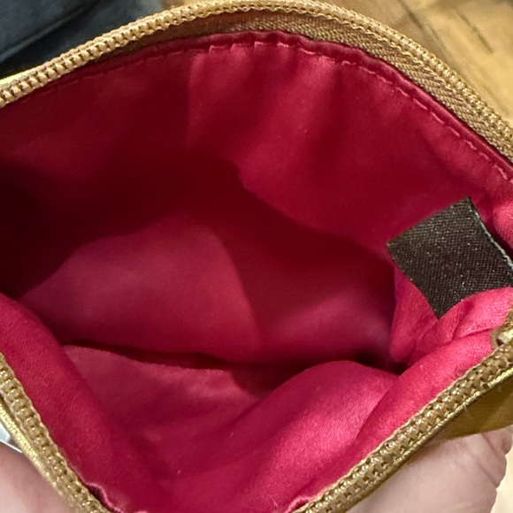 Coach Metallic Gold Leather Wristlet (With Hang Tag) - Picture 8 of 8